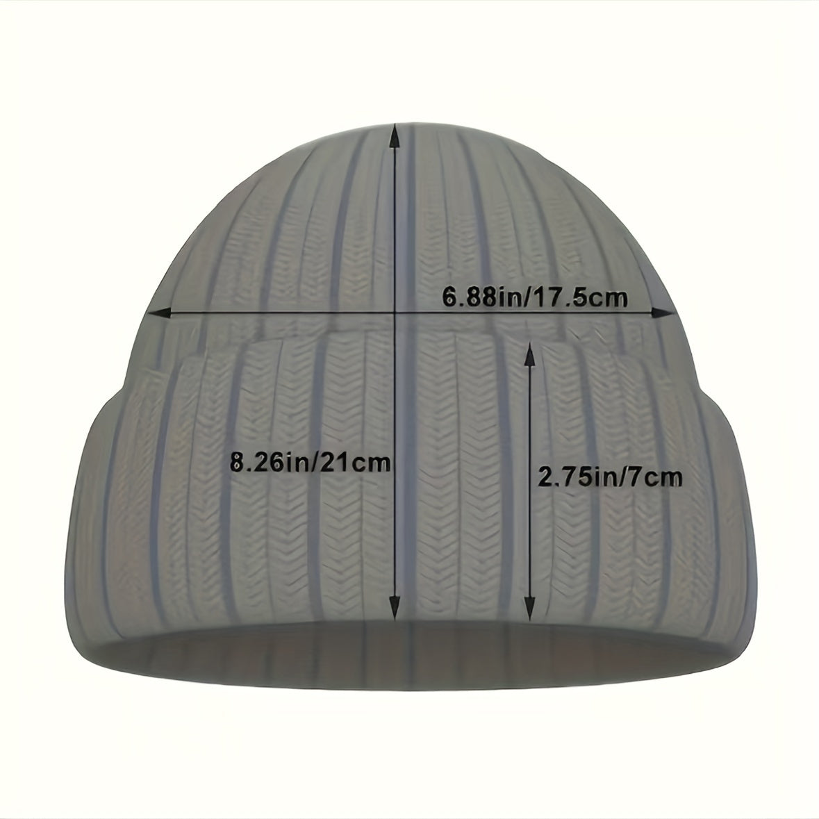 Y2K Beanie Cap Hats with Candy Gothic Letter & Lightning Pattern Unisex