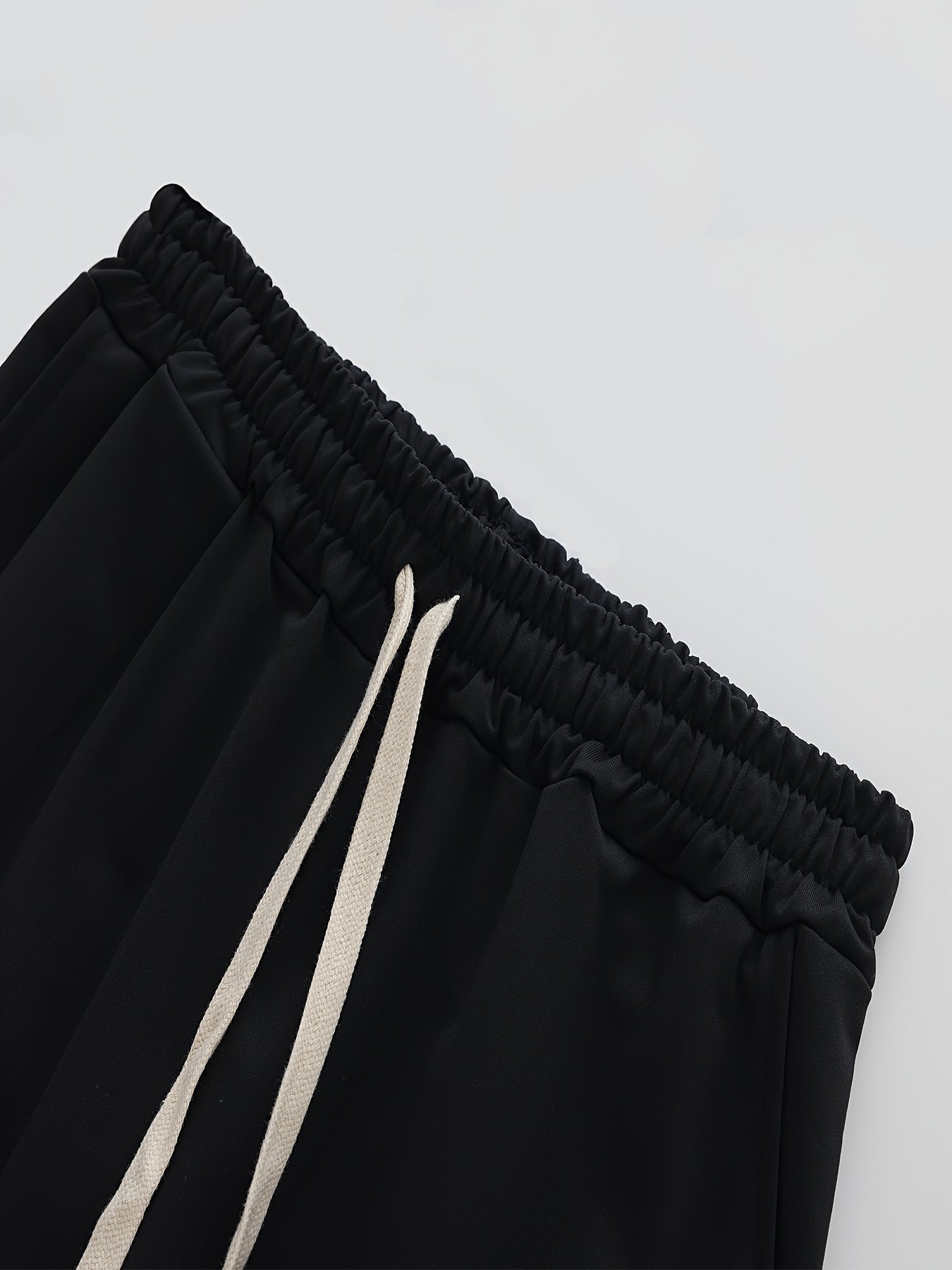 Men's Drawstring Sweatpants Loose Casual Comfy Jogger Pants