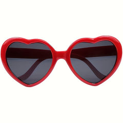 Men's Oversized Heart Shaped Frame Sunglasses Party Decor
