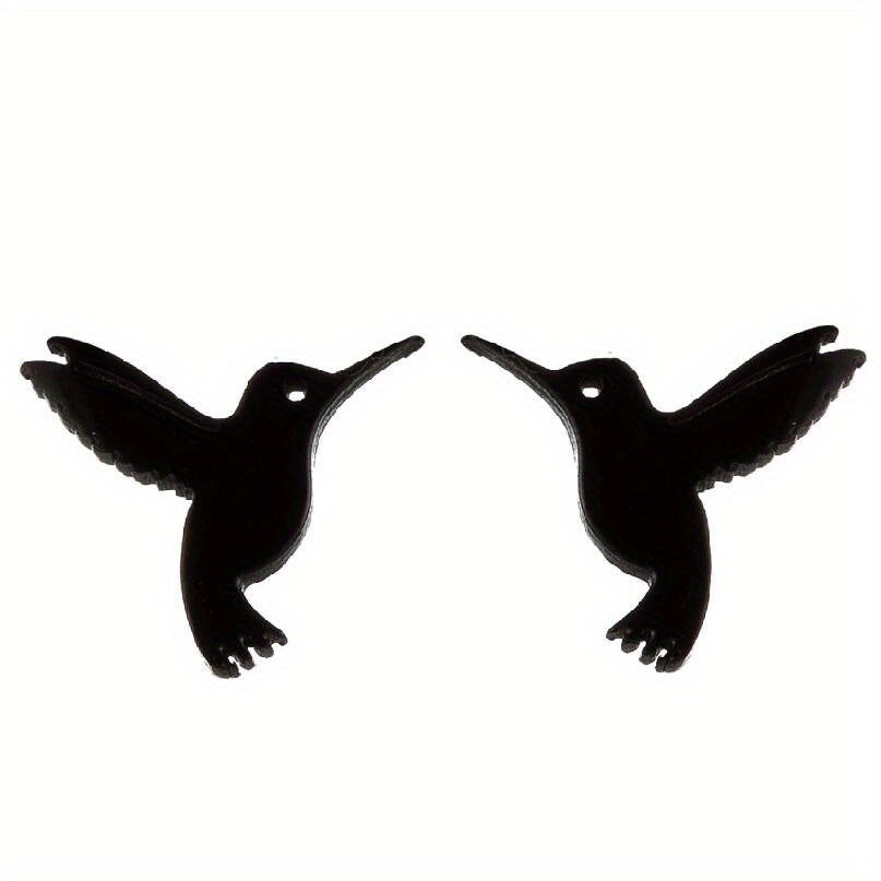 Men's Style Small Bird Earrings - 2pcs Pair Forest Earrings