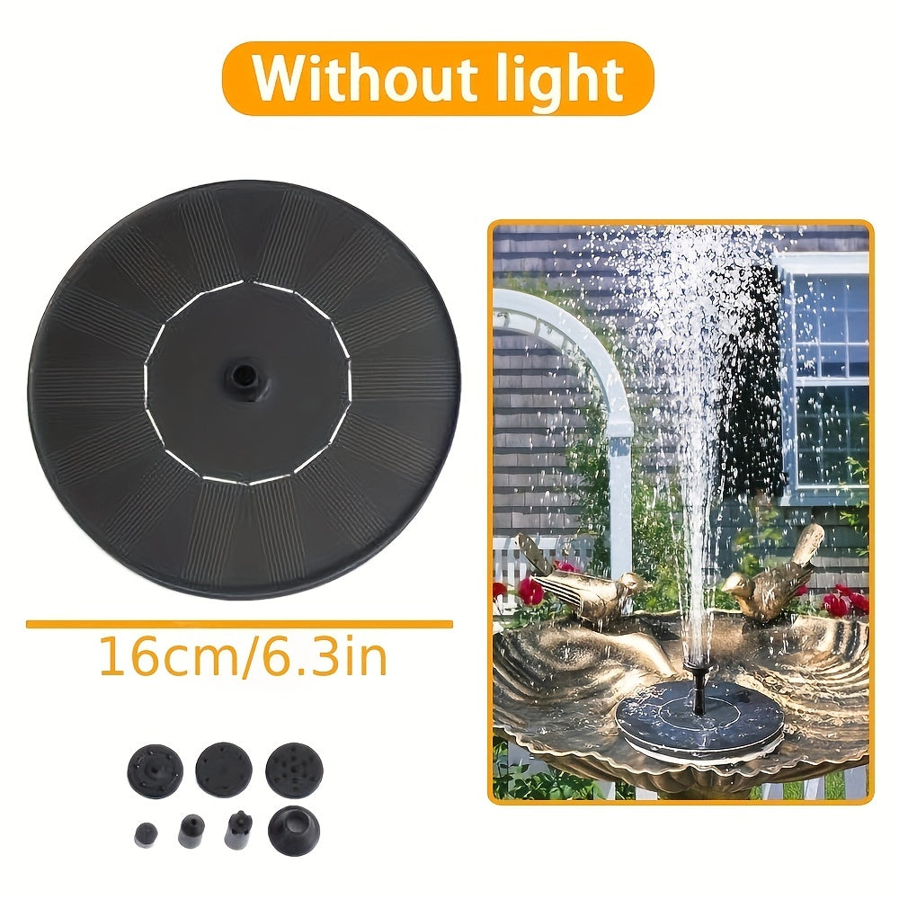 Solar Fountain Pump for Bird Baths Ponds Gardens Swimming Pools Fish Tanks