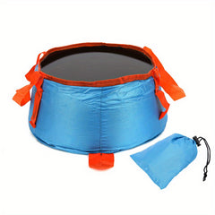 Large Capacity Portable Folding Water Bucket for Camping Fishing Outdoor