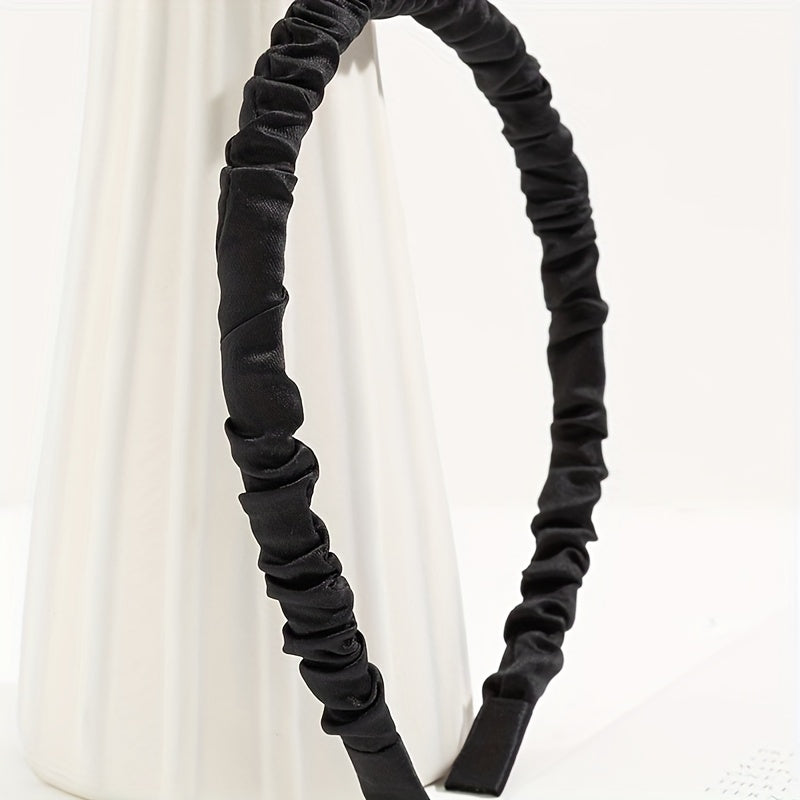 Pleated Headband for Daily Use