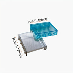 15pcs Clear Panel Transparent Wall Bricks Building Blocks