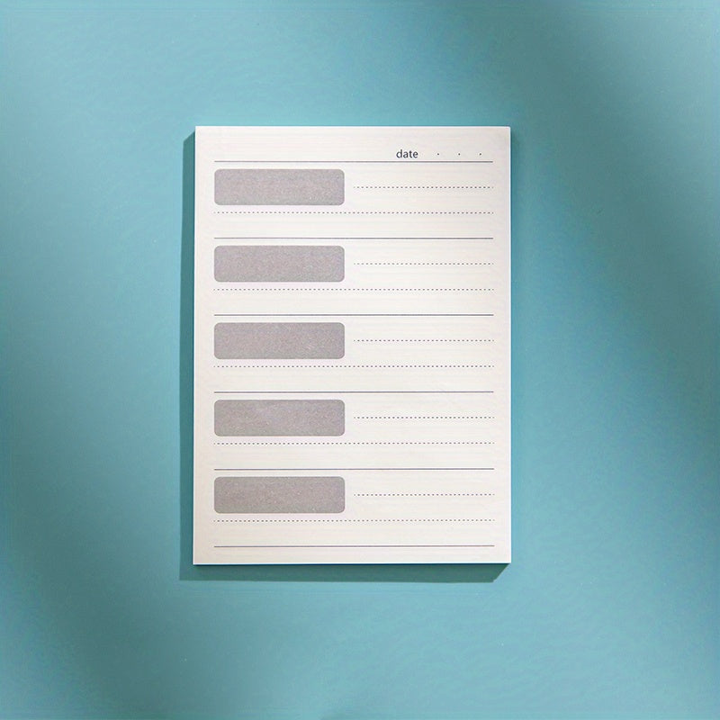 50 Sheets Sticky Notes Student Tearable Note Paper