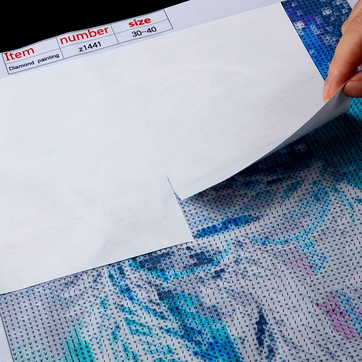 50 Sheets 5D Diamond Painting Release Paper Stickers Replacement Film
