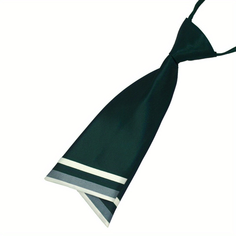 Adjustable Stripe Ties For Boys Students Teenager