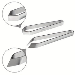 Stainless Steel Tongs for Fish Bone and Hair Removal