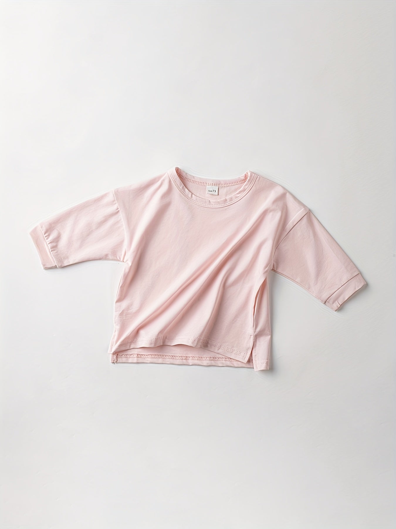 Infant Baby Round Neck Long Sleeve T-shirt Casual Spring Summer Top