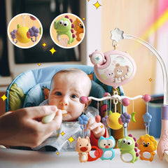 Interactive Bassinet with Projection Music & Lights