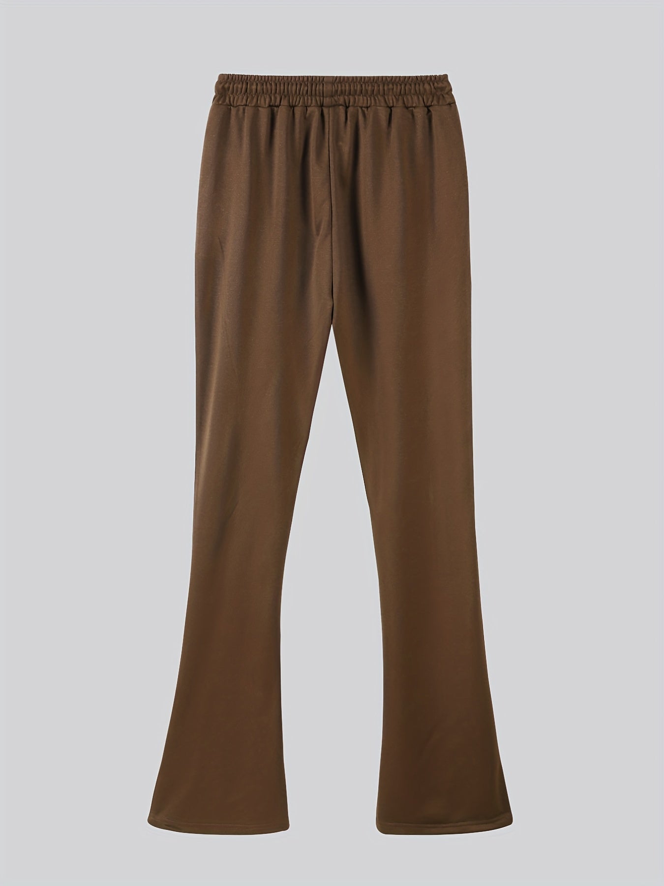Men's Comfy Bell Bottom Pants Hip Hop Style Joggers