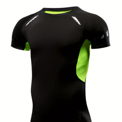 Men's Compression Quick Drying T Shirt for Sports Fitness