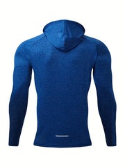 High Stretch Men's Hoodie for Outdoor Activities