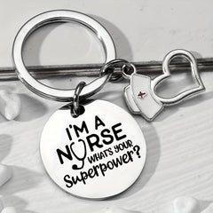 Stainless Steel Keychain Car Key Chain Pendant Men Women Key Hangers