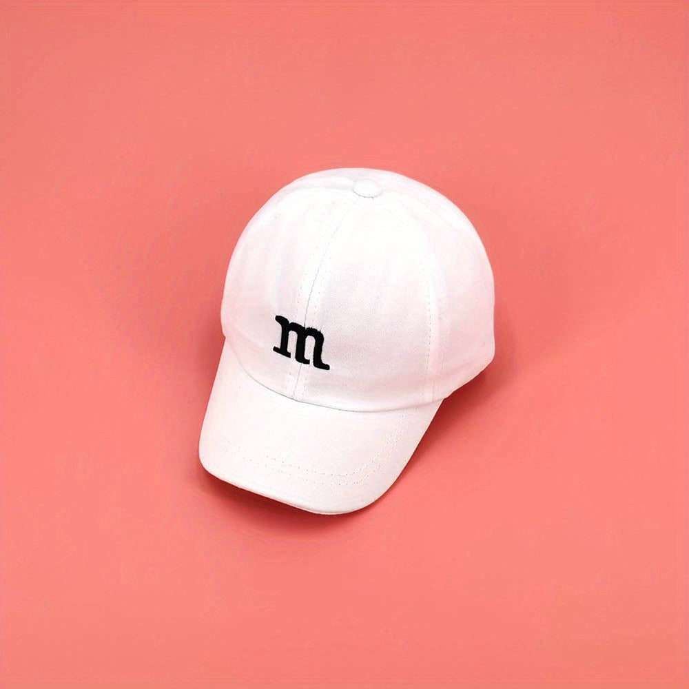 Kids Cartoon Embroidered Baseball Cap - All Seasons