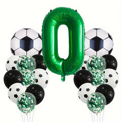 22pcs Football Theme Balloon Set Birthday Party Decoration