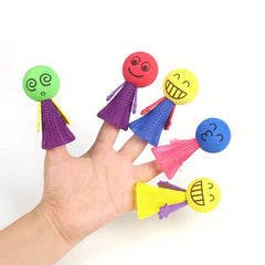 Random Jumping Toys Popper Spring Launchers Bouncy Ball Favors