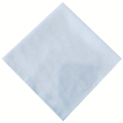 12 Pcs Thin Plain Handkerchief Napkin Pocket Handkerchief 39