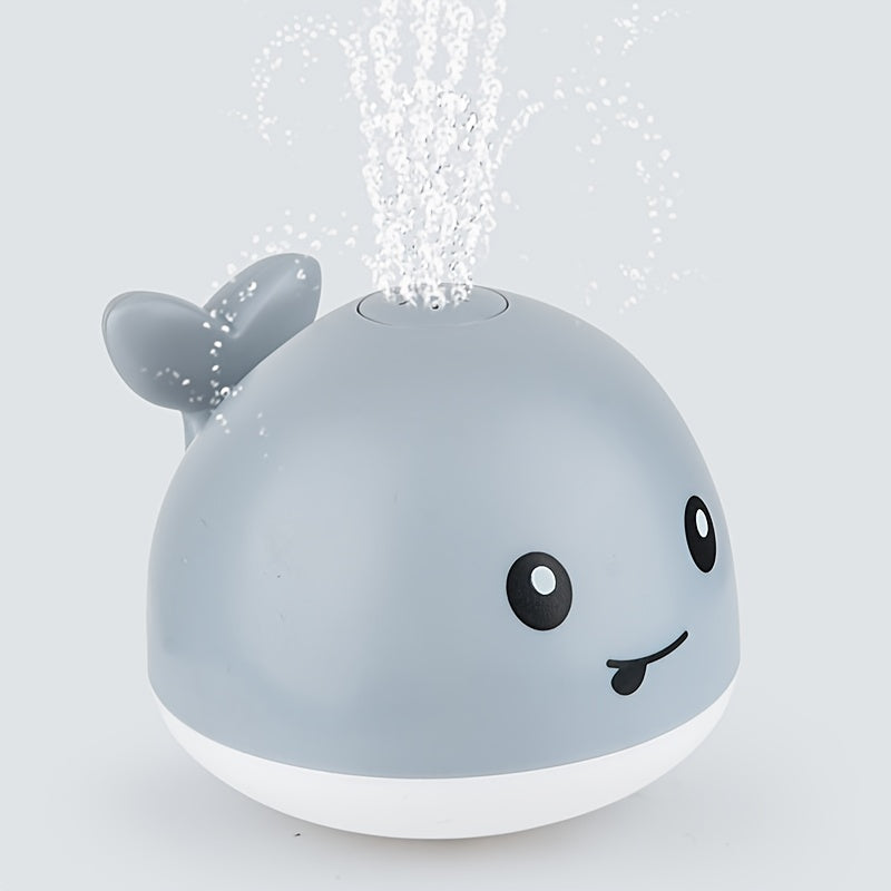 Light Up Whale Spray Water Bath Toy for Toddlers