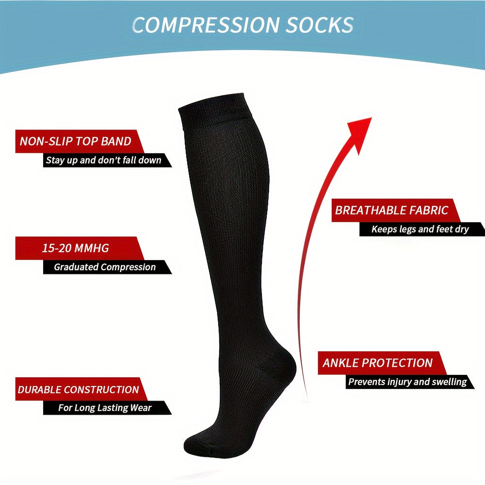 Copper Compression Socks for Nurses Running Hiking