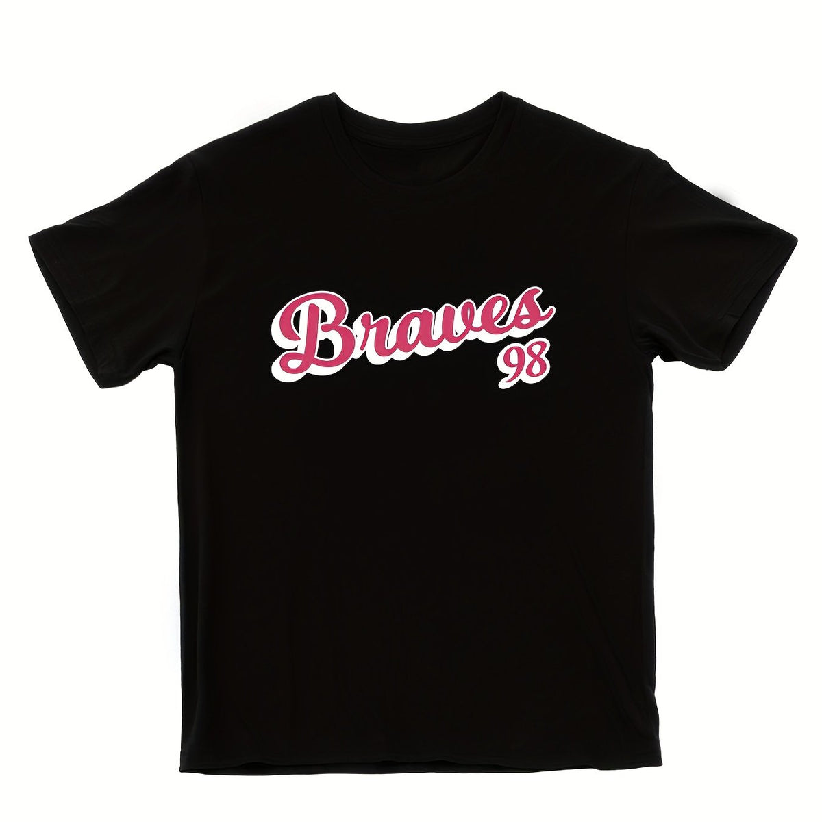 Braves 248 Pattern Men's T-shirt Graphic Tee Men's Summer Clothes