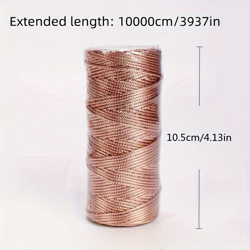Golden Silver Wire 16 Strands Flat Heart Golden Wire Without Stretch