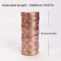 Golden Silver Wire 16 Strands Flat Heart Golden Wire Without Stretch
