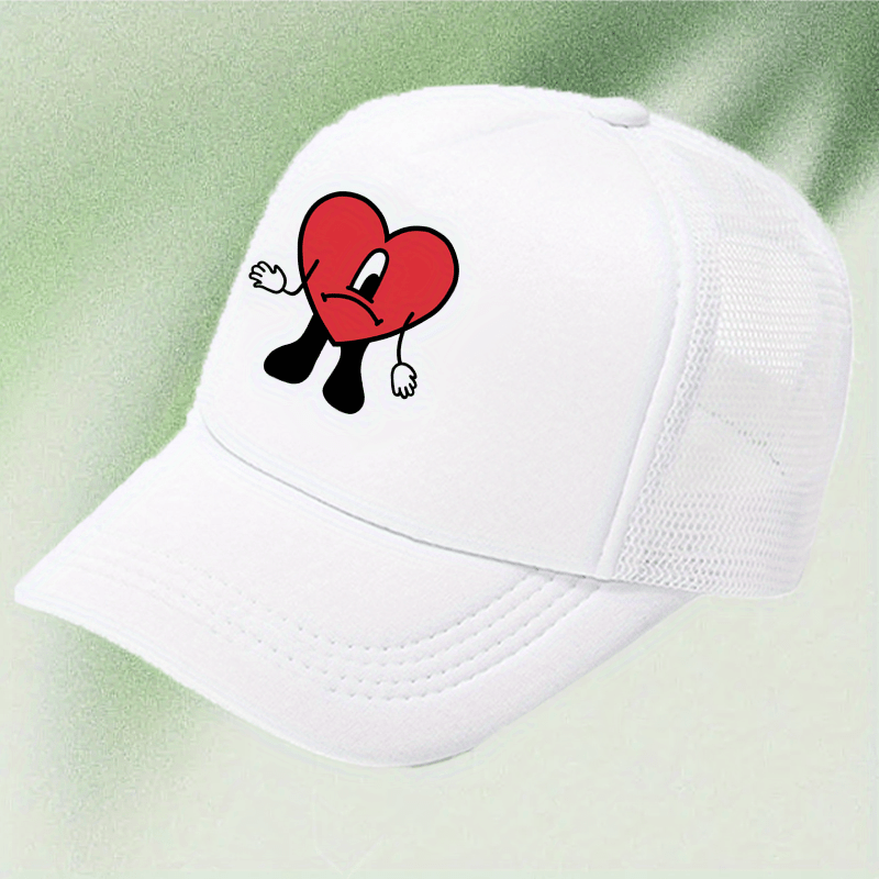 Printed Baseball Cap Casual Sun Hat For Men Women And Couple