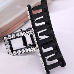 Rhinestone Hair Claw Clip Nonslip Ponytail Holder Women Girls Hair Claw