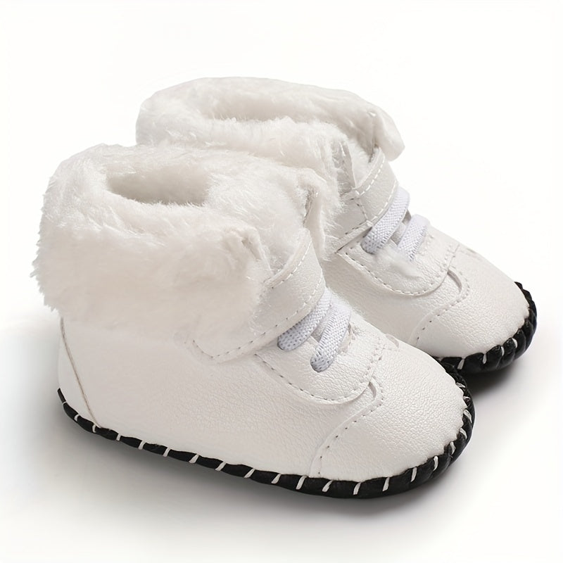 Soft and Warm Baby Girls Boots for Indoor Outdoor Walking