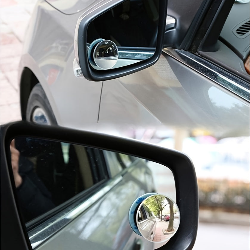 Car Rearview Wide angle Mirror Small Round Mirror High definition