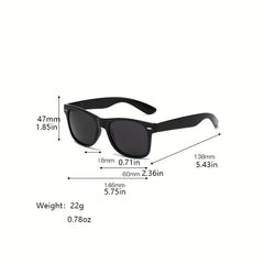 Square Sunglasses Anti Glare UV400 Sun Shades Glasses