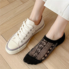 6 Pairs Maple Leaf Low Cut Ankle Socks Women's St