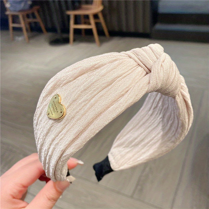 Knotted Headband Women's Headband Wide Hair Band Hair Accessory