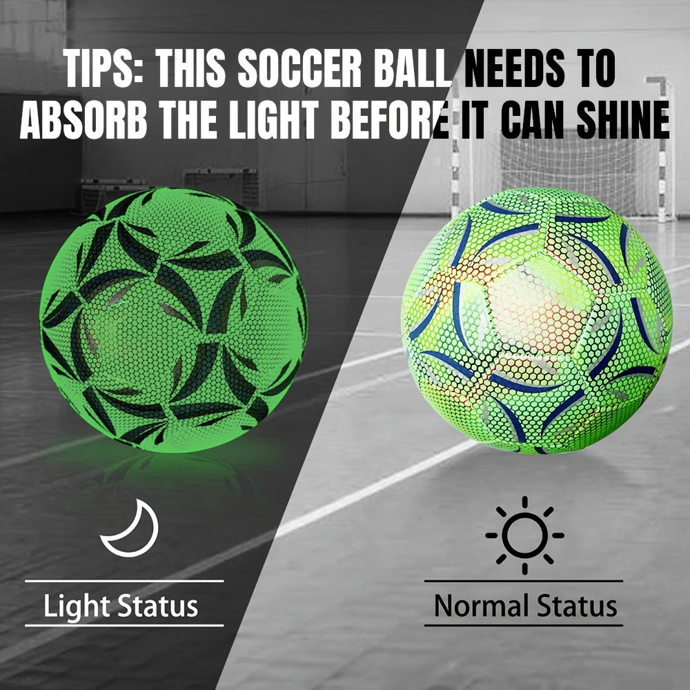 Reflective Soccer Ball No 5 for Competition & Training