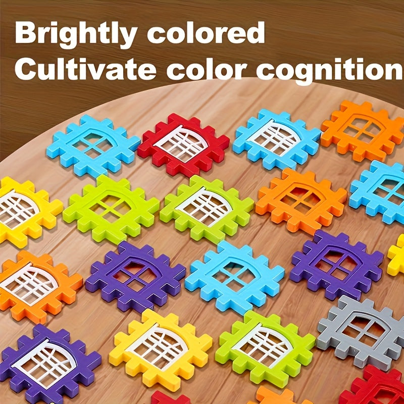 120pcs Building Blocks Set Large Interlocking Bricks Educational Toy
