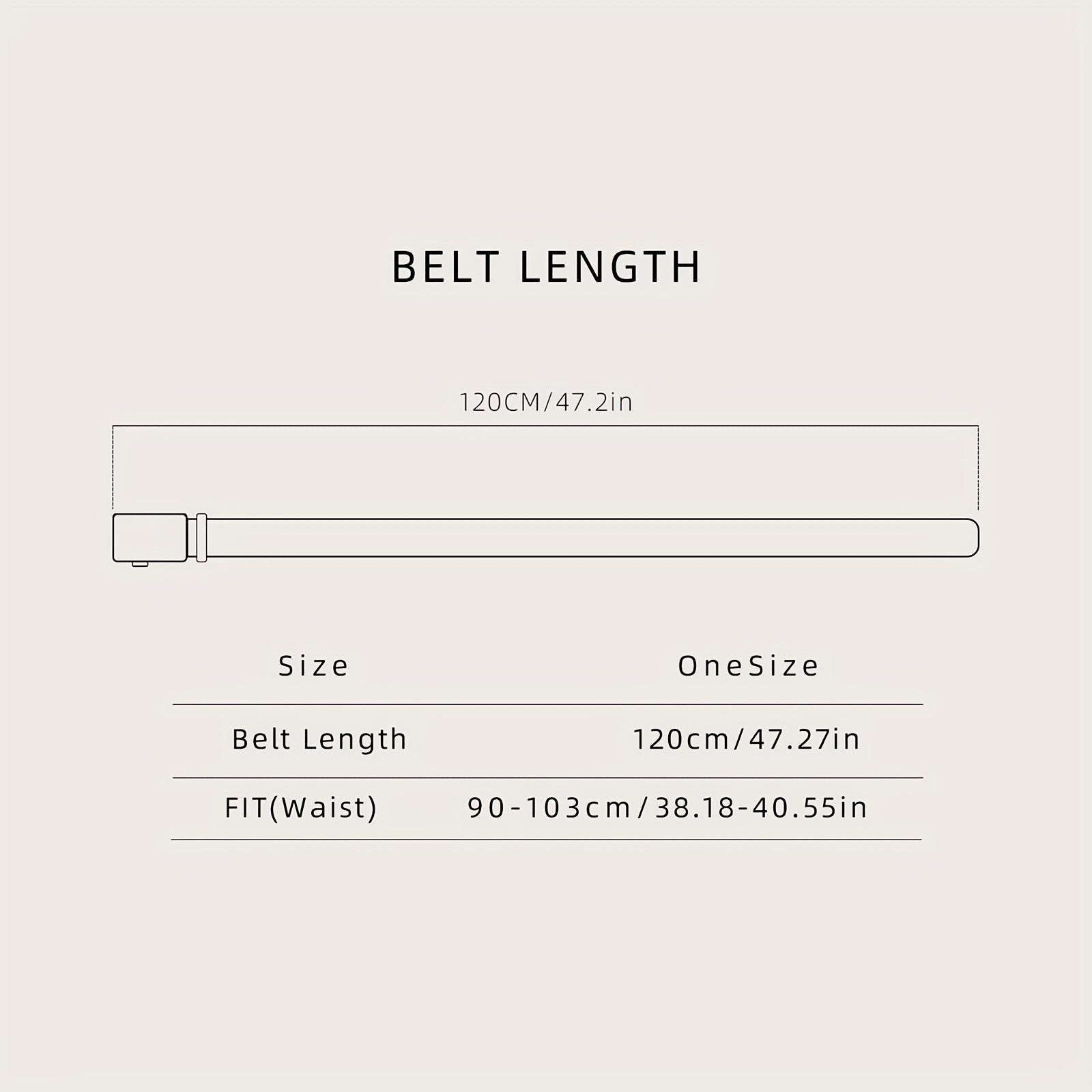 Men's Leather Belt Automatic Buckle Casual Versatile Belt