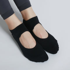Breathable Non Slip Backless Yoga Socks for Pilates Ballet Barre