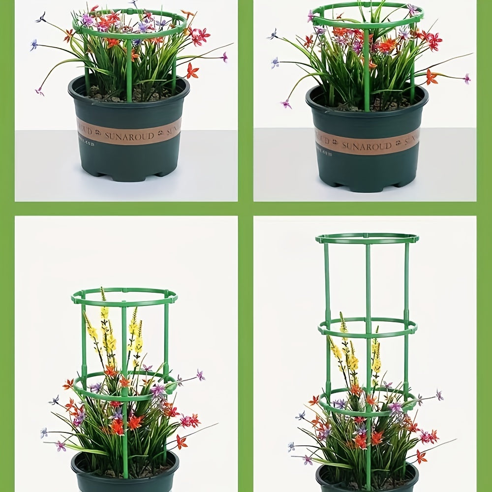 Stackable Climbing Vine Support Rods Set