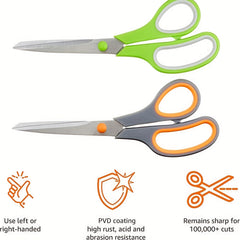 Comfortable Grip Stainless Steel Office Scissors