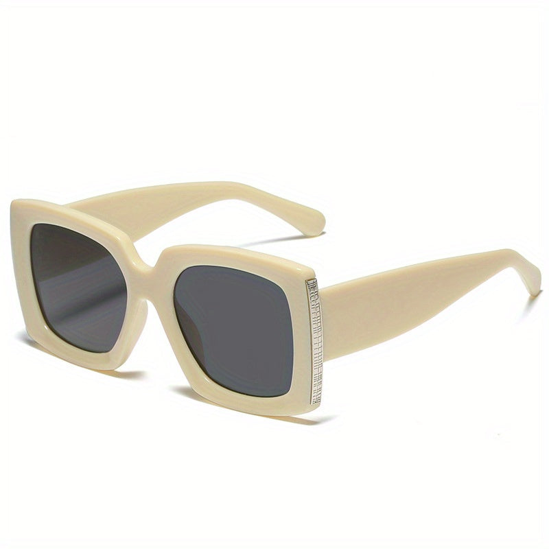 Oversized Square Sunglasses UV400 Anti Glare Men Women Casual Driving Beach