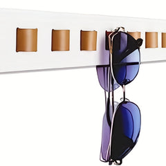 Wooden Wall Mounted Sunglasses Storage Rack Display