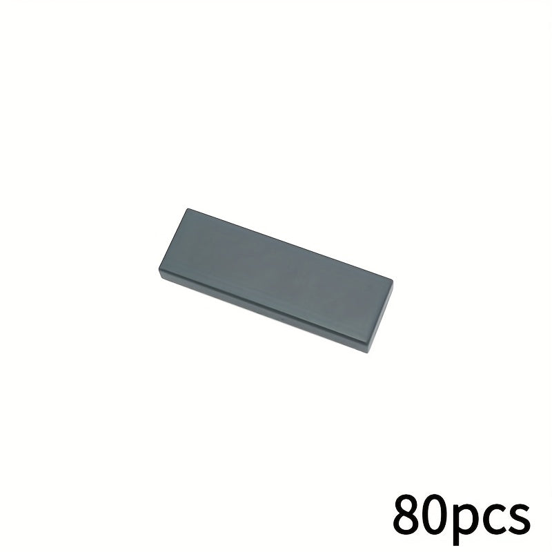 80pc 1x3 Flat Bricks for MOC Building Blocks 63864