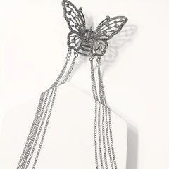 Butterfly Hair Claw Tassel Hair Accessories Women's Hair Clip