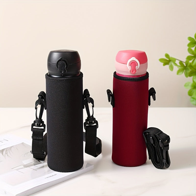 Insulated Cup Cover With Shoulder Strap for Outdoor Camping