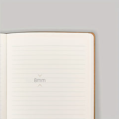 Minimalist Writing Strap Notebook Waterproof PU Cover Thick Notebook