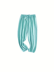 3pcs Boys Casual Sports Pants Thin Outdoor Lantern Pants