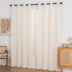 Solid Colour Velvet Curtain Blackout Grommet Top Curtains