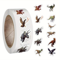 550PCS Dinosaur Stickers Roll Decals Water Bottle Laptop DIY
