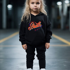 OERYUI Kids Letter Print Hoodies Pants Set Spring Fall Sports Gift